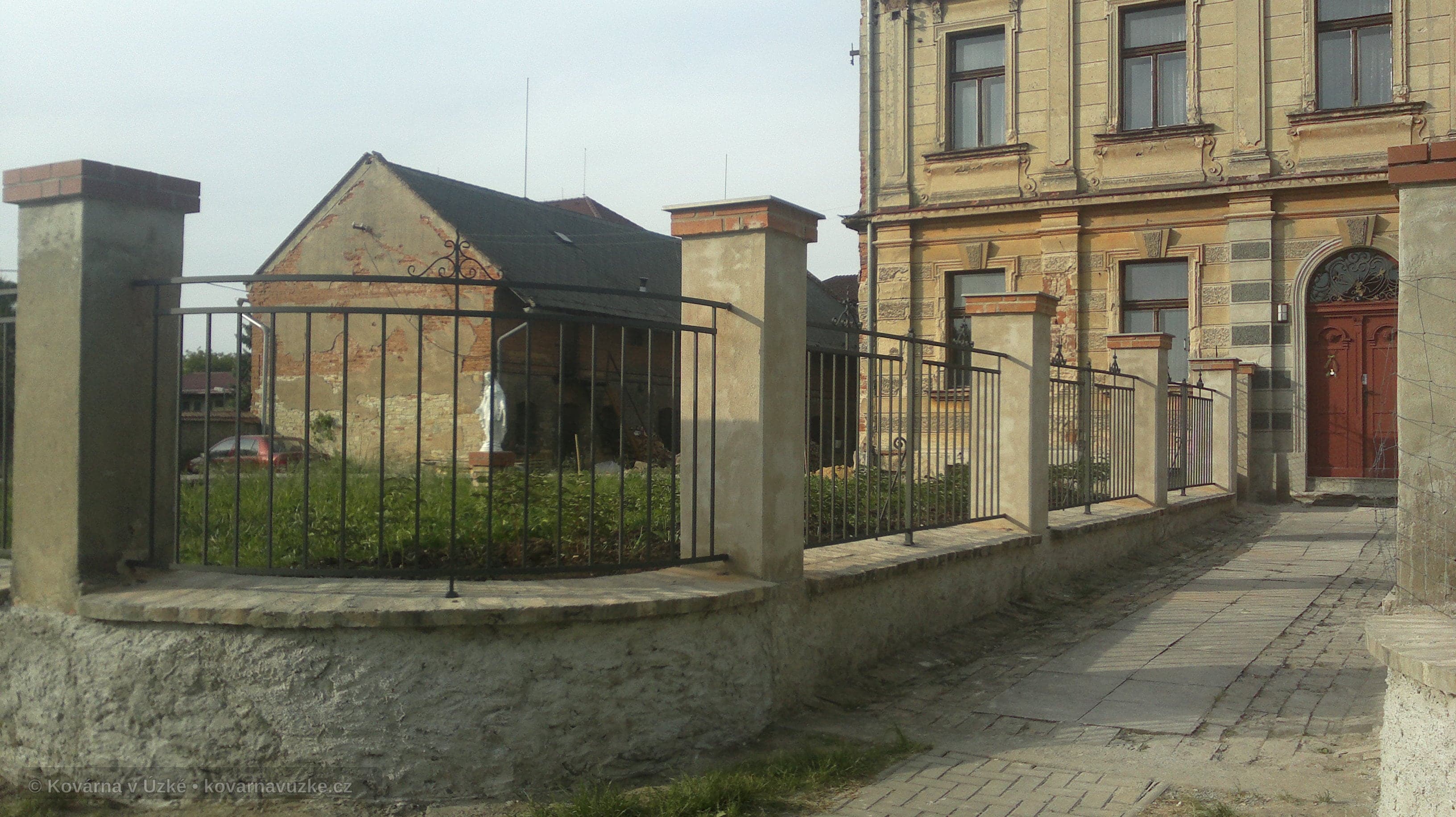 Kovaný plot 6